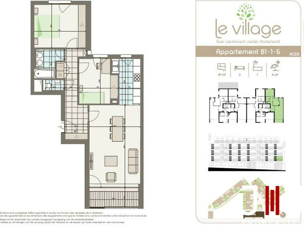 Appartement à louer à Anderlecht