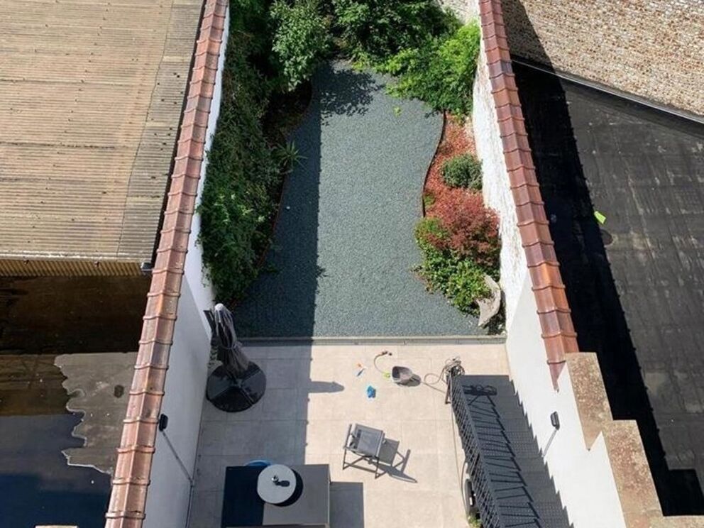 Gelijkvloerse verd. + tuin te huur in Etterbeek