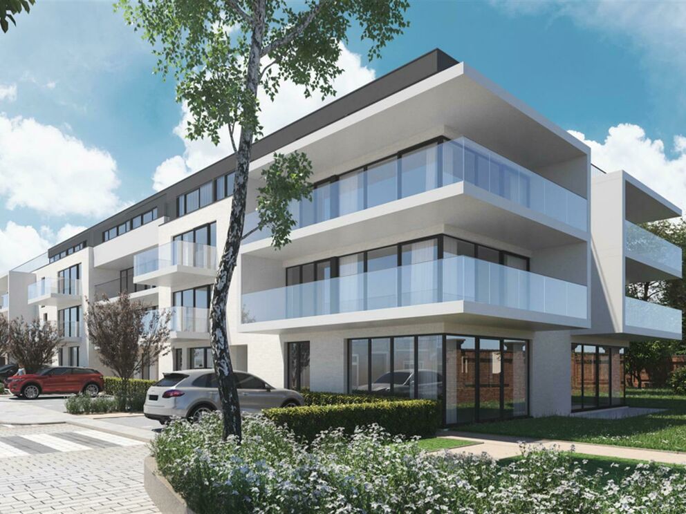 Gelijkvloerse verdieping te huur in Halle