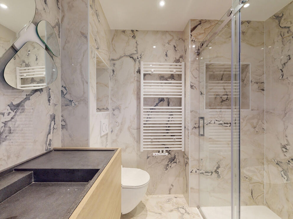 Rez-de-ch. avec jardin à louer à Etterbeek